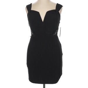 Jodi Kristopher Black Dress with Cream Lining